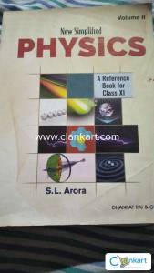 Physics book By S. LArora class 11th