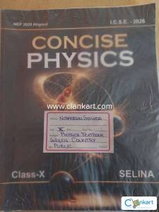 Physics class 10 ICSE Selina
