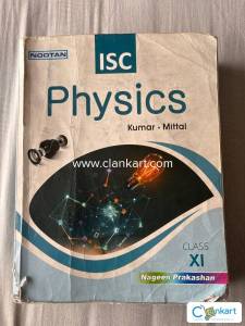 Physics class 11 ISC(Nootan)