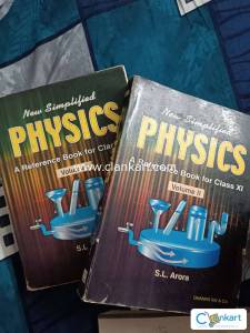 Physics class 11th SL Arora Vol-1&2