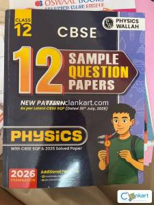 Physics class 12 sample question paper
