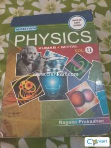 Physics class 12th book