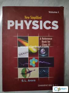 Physics class XI S.L. Arora