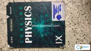 Physics concise class 9 textbook ICSE
