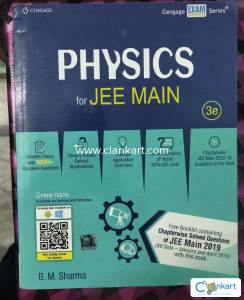 Physics for JEE Main (3e) by B. M. Sharma - Cengage Exam Crack Series