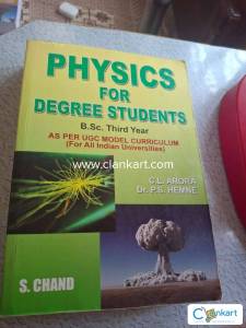 Physics for degree students