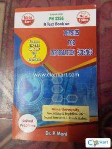 Physics for information science for B.E