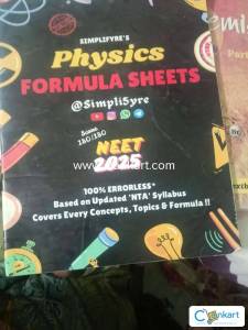 Physics formula sheet