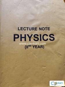 Physics jee based lecture note for 12th