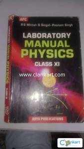 Physics laboratory manual for class 11