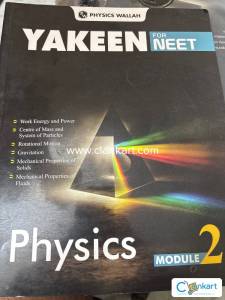 Physics module yakeen neet Pw