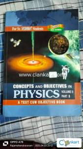 Physics objective sineor (stu) for class 12