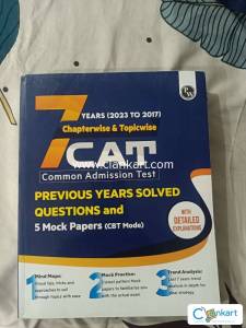 Physicswallah CAT previous 7 yrs solved questions and 5 mock tests