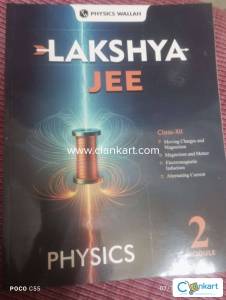 Physicswallah lakshya jee class 12th module of physics, chemistry,math