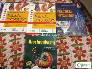 Physiology and Biochemistry books for MBBS