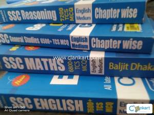 Pinnacle Ssc 7th edition (4books) [english, mathematics,Reasoning, gs]