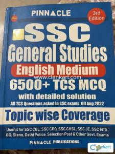 Pinnacle ssc general studies English medium