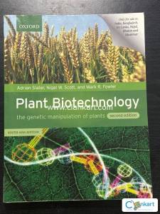 Plant Biotechnology by Adrian Slater (2nd Ed.)  Must-Have for Biotech