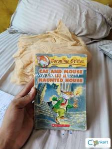 Please take this book is amazing the book name is Geronimo Stilton