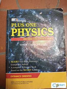 Plus One Physics Complete Reference Book by New Jyothi Publications