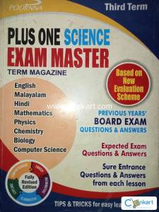 Plus One Science Exam master