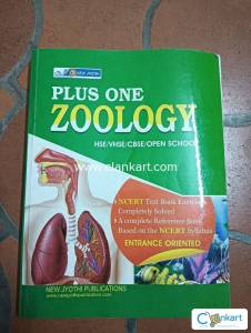 Plus One Zoology complete Reference Book by New Jyothi Publications