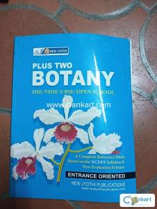 Plus Two Botany Complete Reference book , Entrance oriented.