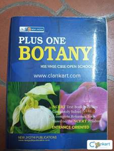 Plus one Botany Complete Reference book