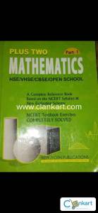 Plus two mathematics  new jyothi publications (part 1&2)