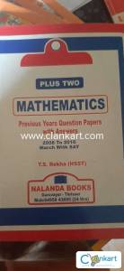 Plus two mathematics questionbank