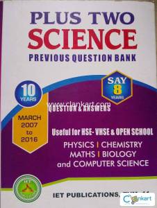 Plus two science previous question bank