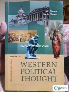 Pol.Science book for Honours students of BA(Major) of 2nd Semester