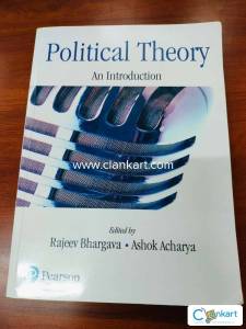 Political Theory An Introduction by Rajeev Bhargava and Ashok Acharya