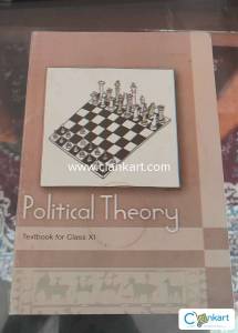 Political Theory  Textbook For Class XI  11th Class  Updated