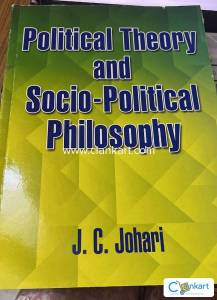 Political Theory and Socio-Political Philosophy, J.C. Johari