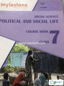 Mylestone class 7 Political and social life Courses book