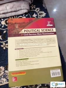 Political science for civil services Mains examination by N.D.Arora