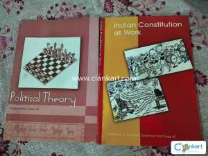 Political theory and Indian constitution at work textbook for class 11