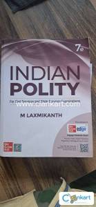 Polity book of M Laxmikant New Edition