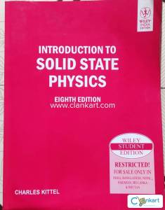 Popular Solid State physics by Charles Kittel