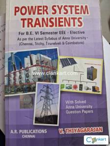 Power System Transients by T.Thiyagarajan