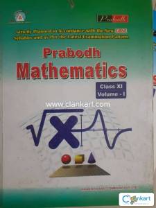 Prabodh Mathematics Class XI Volume-1