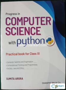 Practical book for computer science, Sumita Arora class 11th.