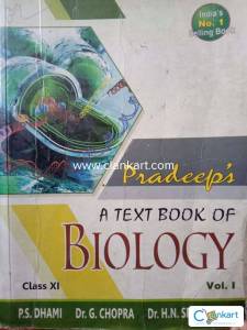 Pradeep's A textbook of biology class 11 th Volume 1