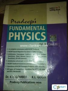 Pradeep's Fundamental Physics Vol. II class 11