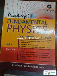 Pradeep's Fundamental Physics for Class XII (Vol 1 and 2)