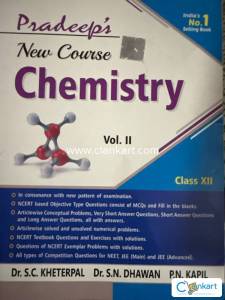Pradeep's New Chemistry for Class 12 (Set of 2 volume)