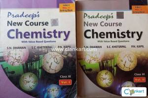 Pradeep's New Course Chemistry Class 11 Vol. 1 & Vol. 2