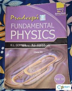 Pradeep's Physics Class XI Vol. I & II