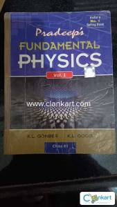Pradeep's Physics for Class XII Vol I